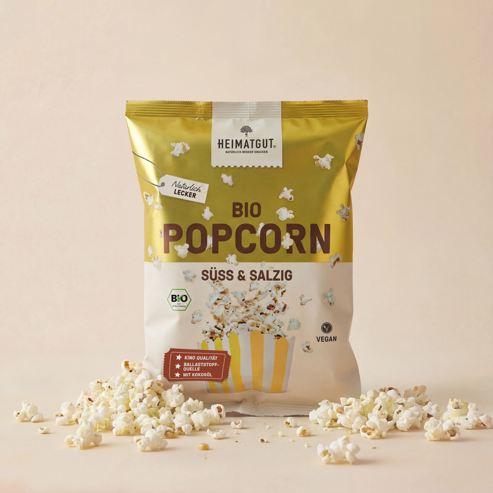 BIO Popcorn Süß und Salzig