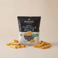Involtini di tortilla biologici al sale marino