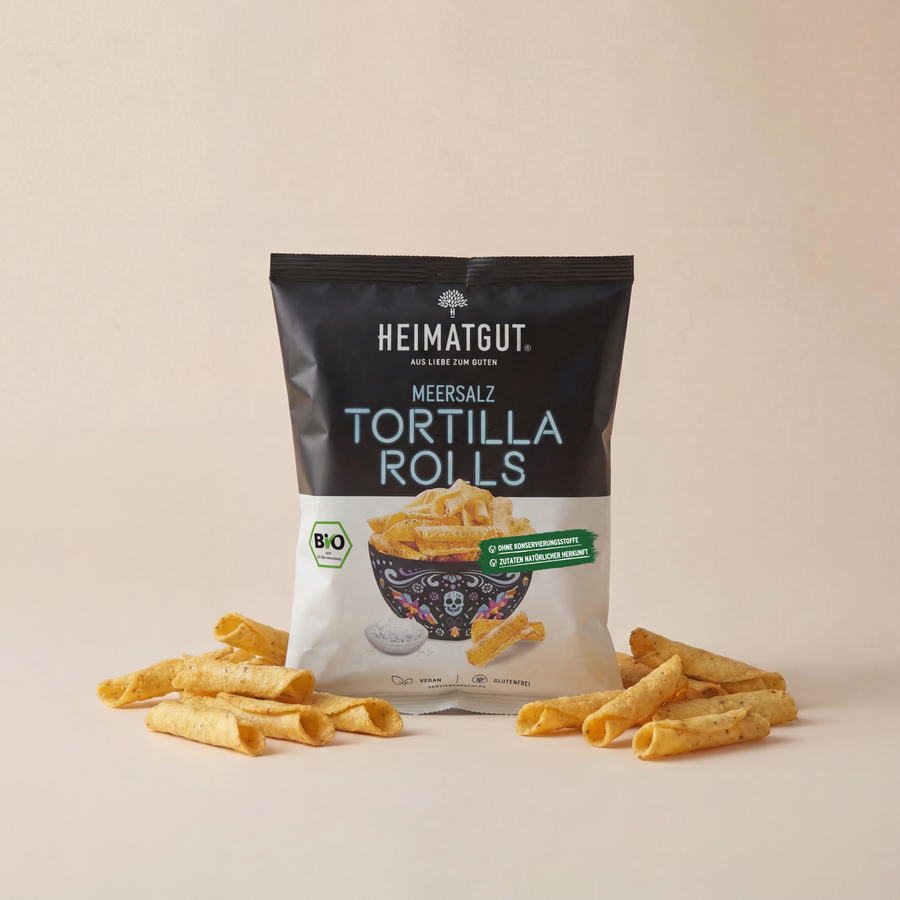 Bio Tortilla Rolls Meersalz