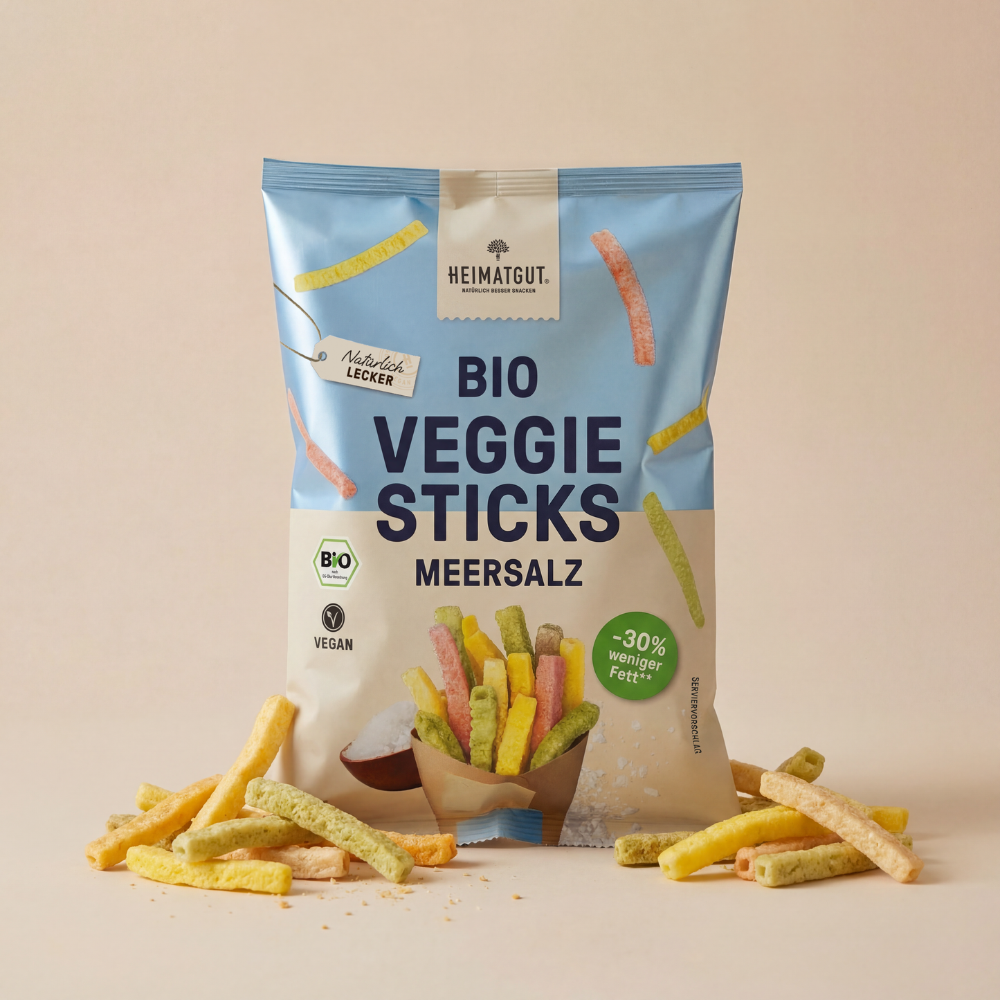 BIO Veggie Sticks Meersalz