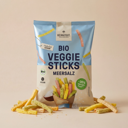 BIO Veggie Sticks Meersalz