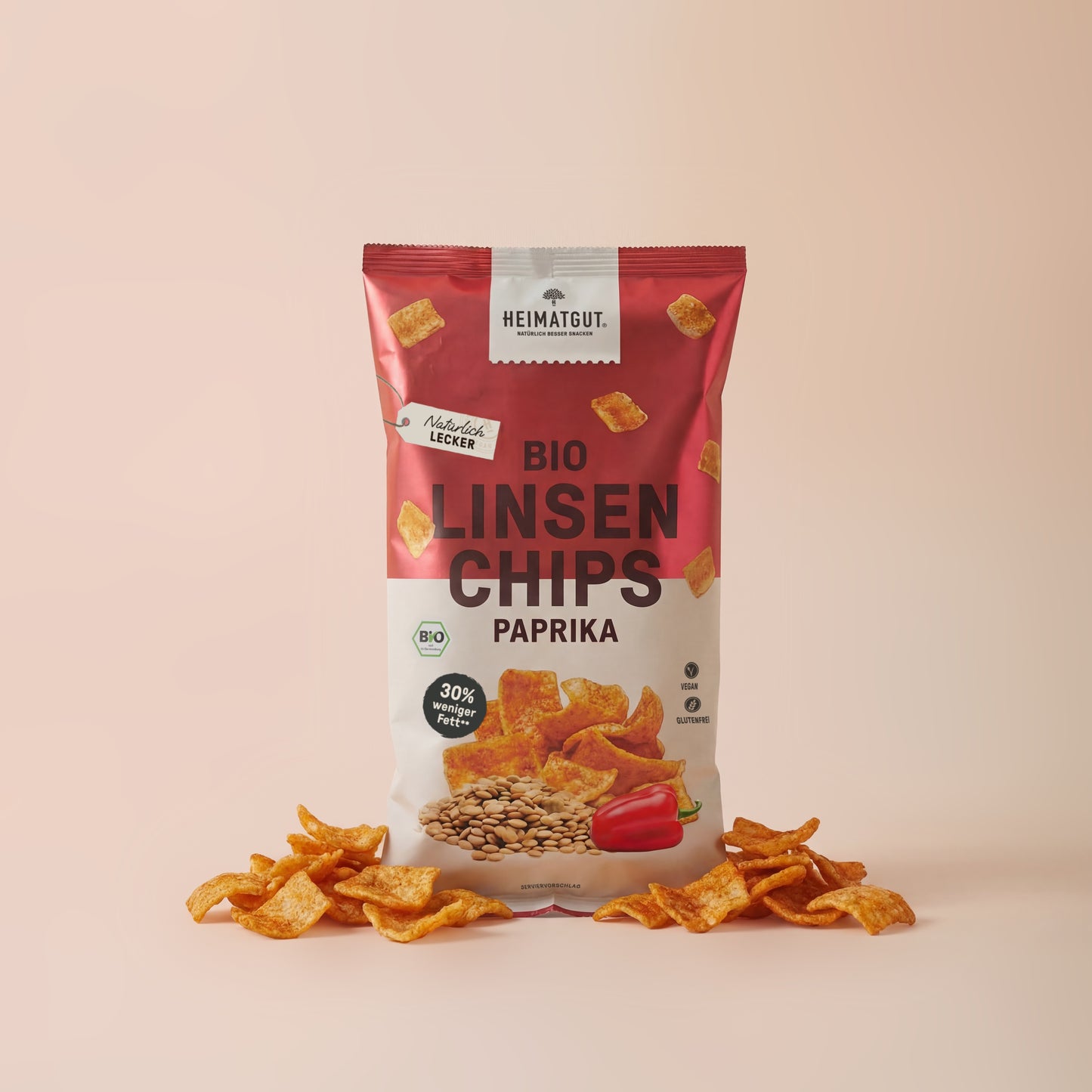 Bio Linsen Chips Paprika