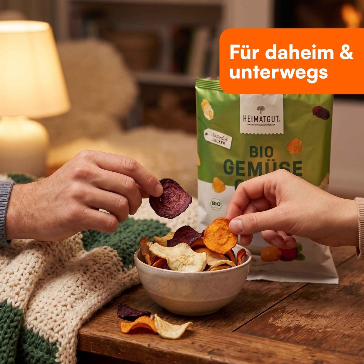 Bio Gemüse Chips