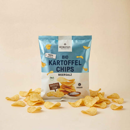 Bio Kartoffelchips Meersalz mini