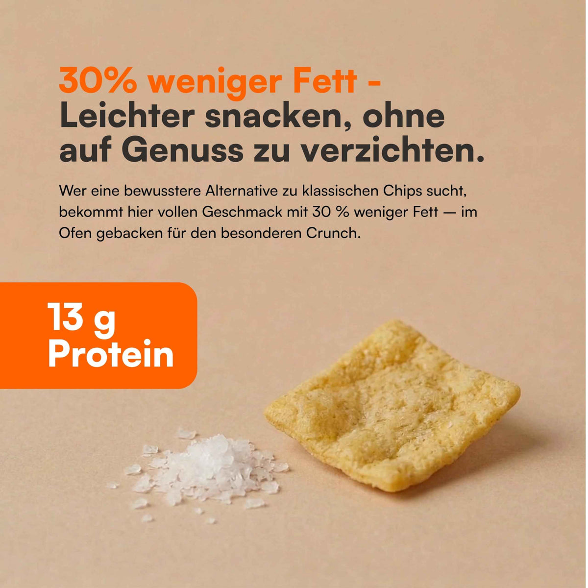 Bio Linsen Chips Meersalz