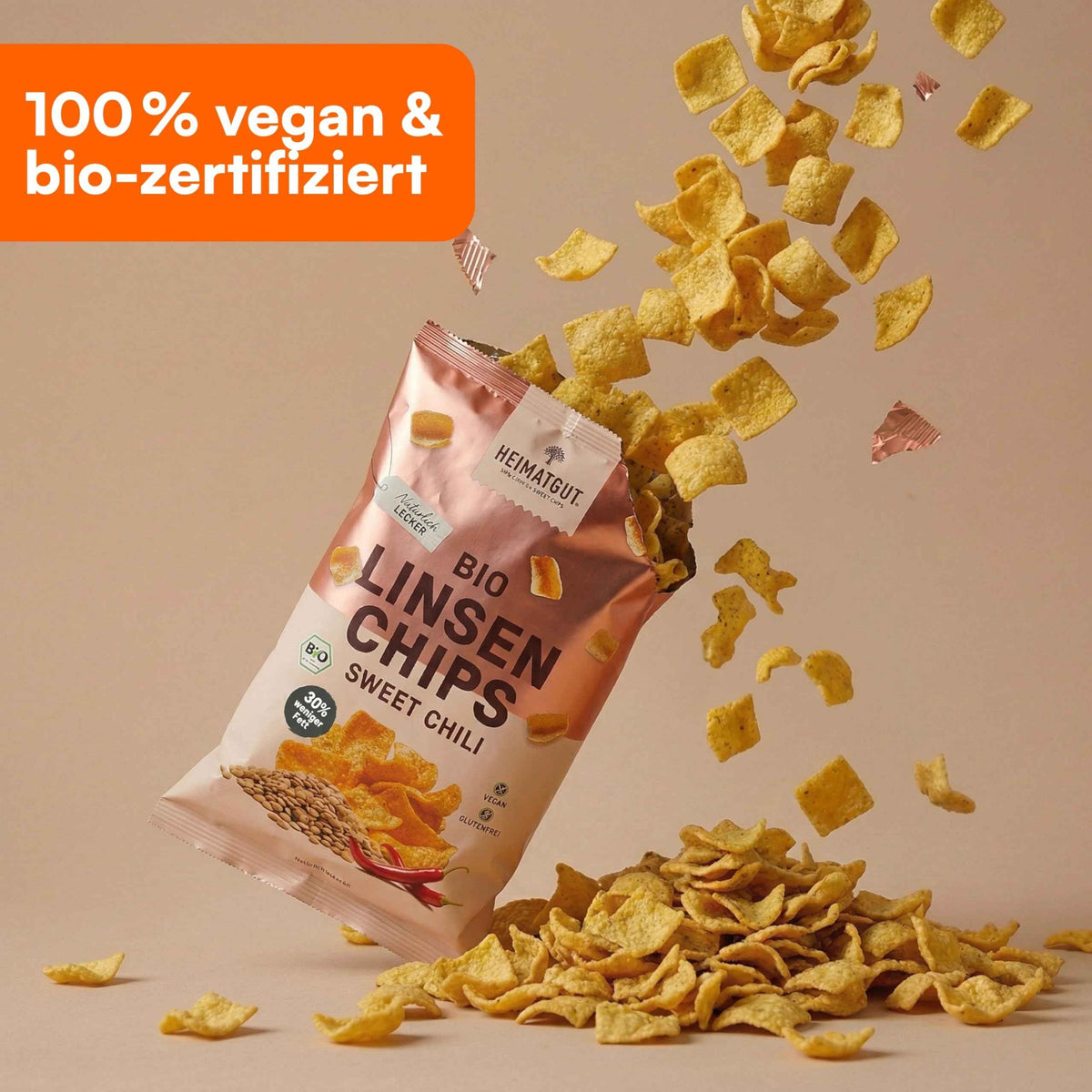 Bio Linsen Chips Sweet Chili