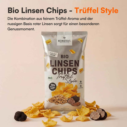 Bio Linsen Chips Trüffel-Style