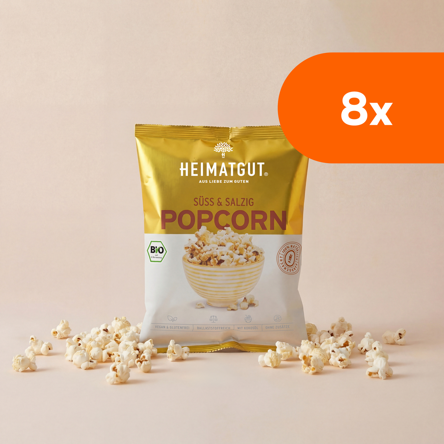 Bio Popcorn Süß-Salzig klein