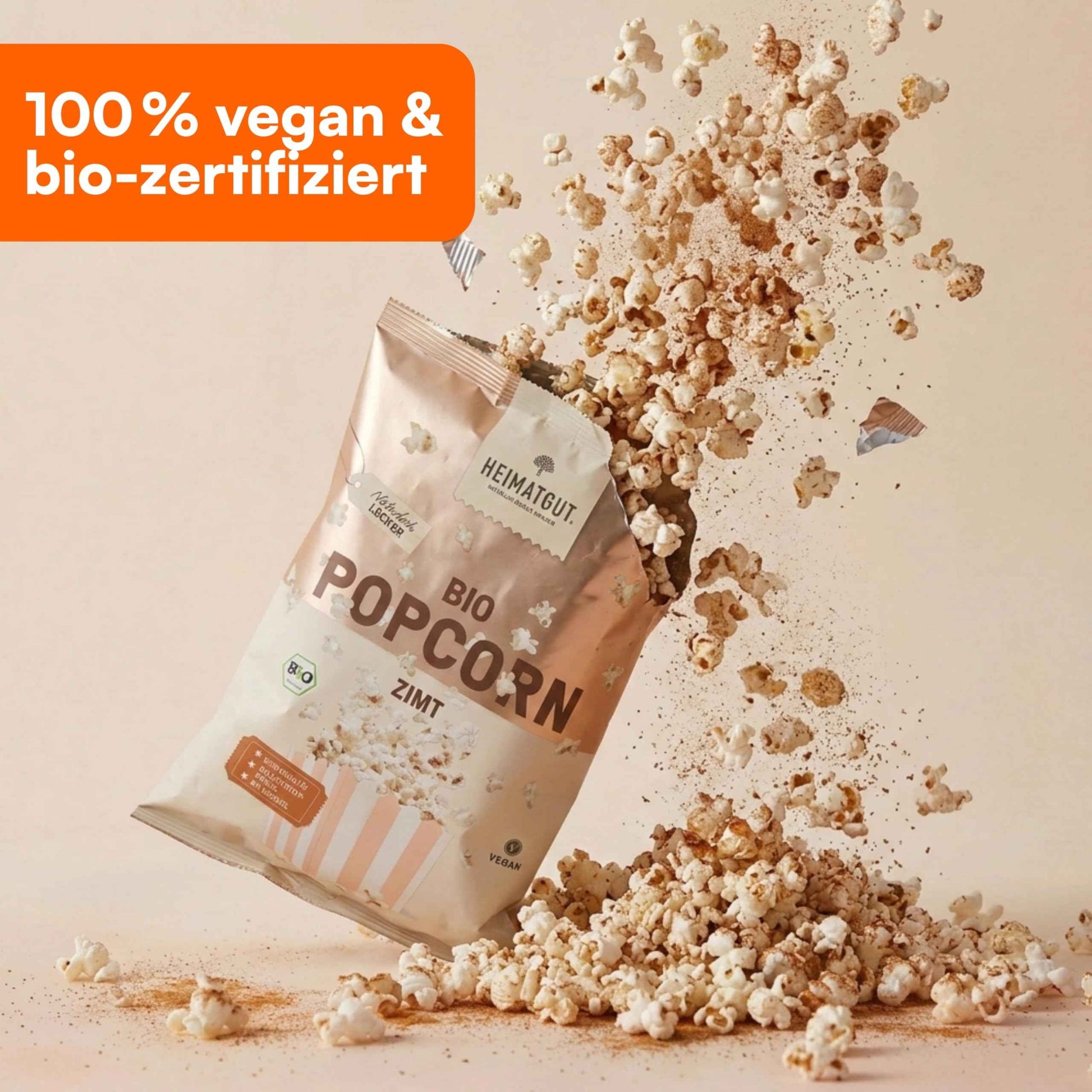 Bio Popcorn Zimt