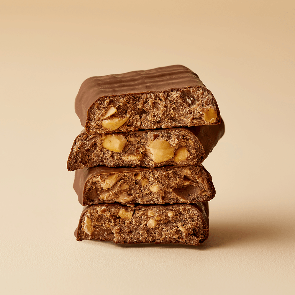 BIO Protein Bar – Chocolate Hazelnut - Heimatgut® 100% Natürliche Snacks – Bio, Vegan, Frei von Zusatzstoffen