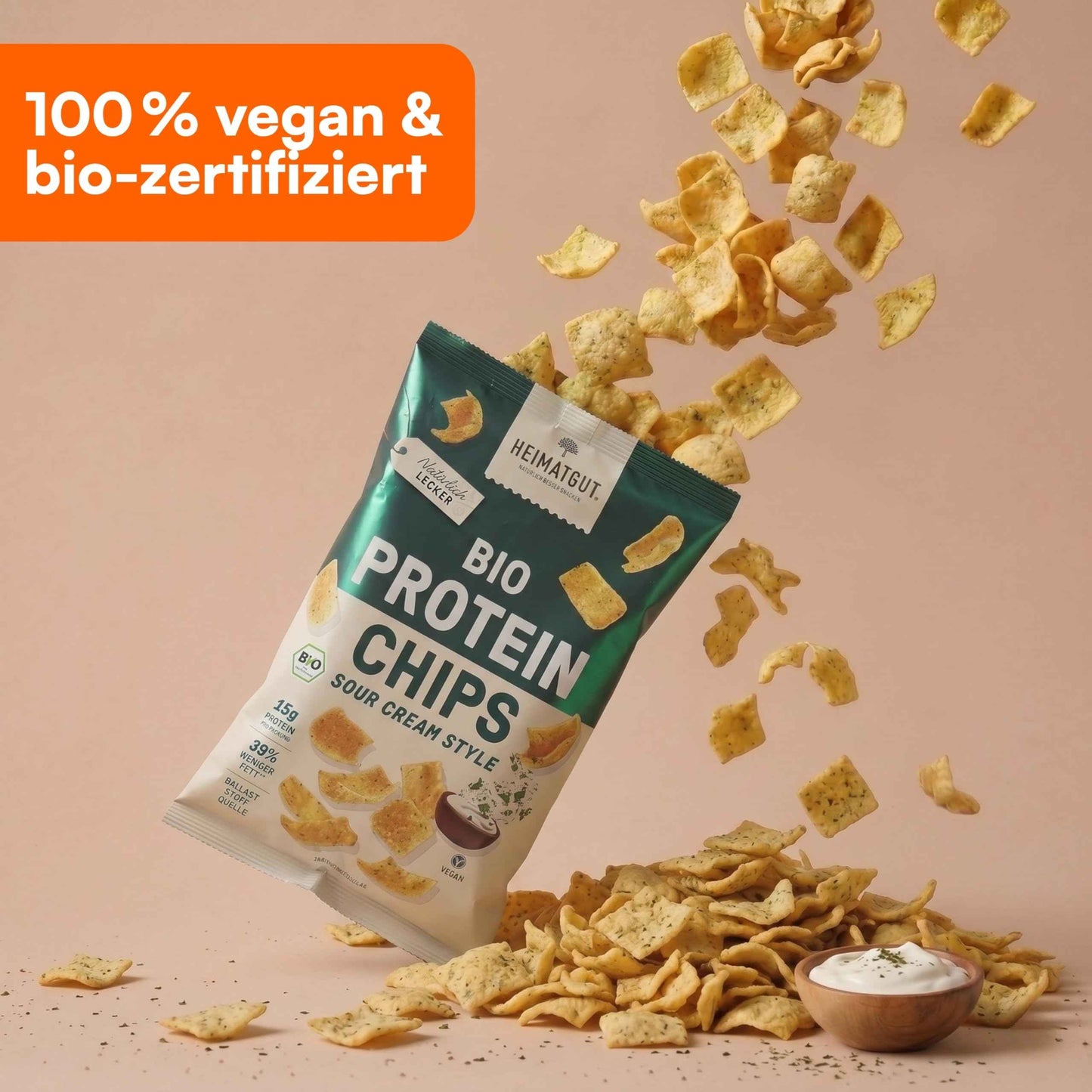 Bio Protein Chips Sour Cream Style