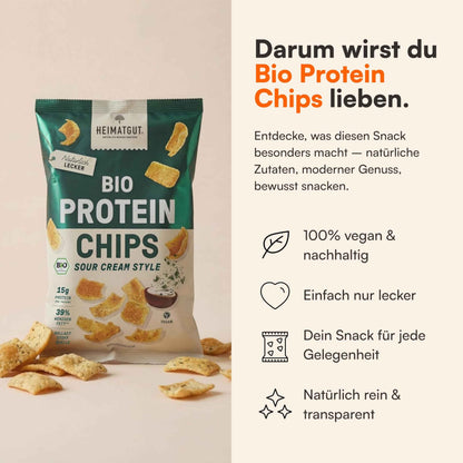 Bio Protein Chips Sour Cream Style