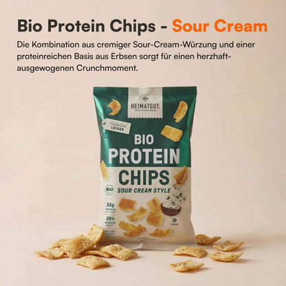 Bio Protein Chips Sour Cream Style