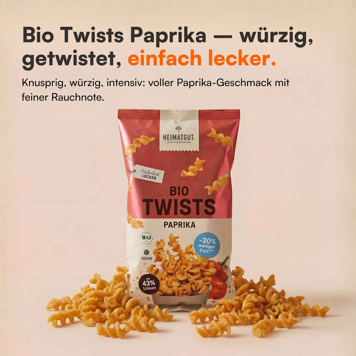 Bio Twists Paprika