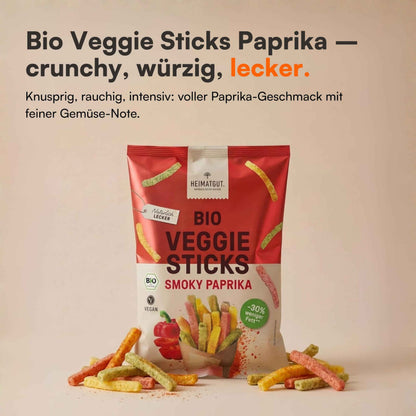 Bio Veggie Sticks Smoky Paprika