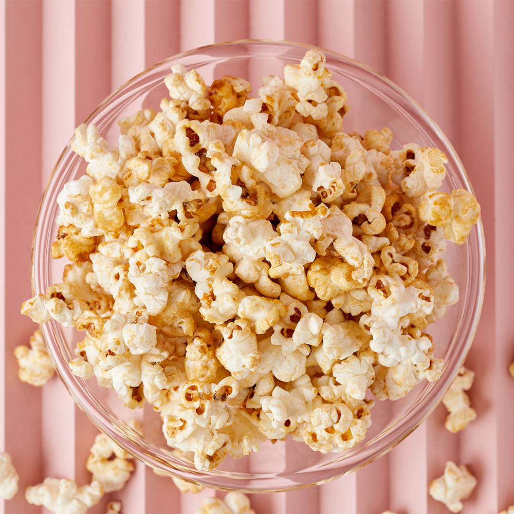 Bio Popcorn Süß klein - Heimatgut® Endlich besser Snacken! Immer Bio. Immer Vegan. Immer natürlich, Niemals künstlich.