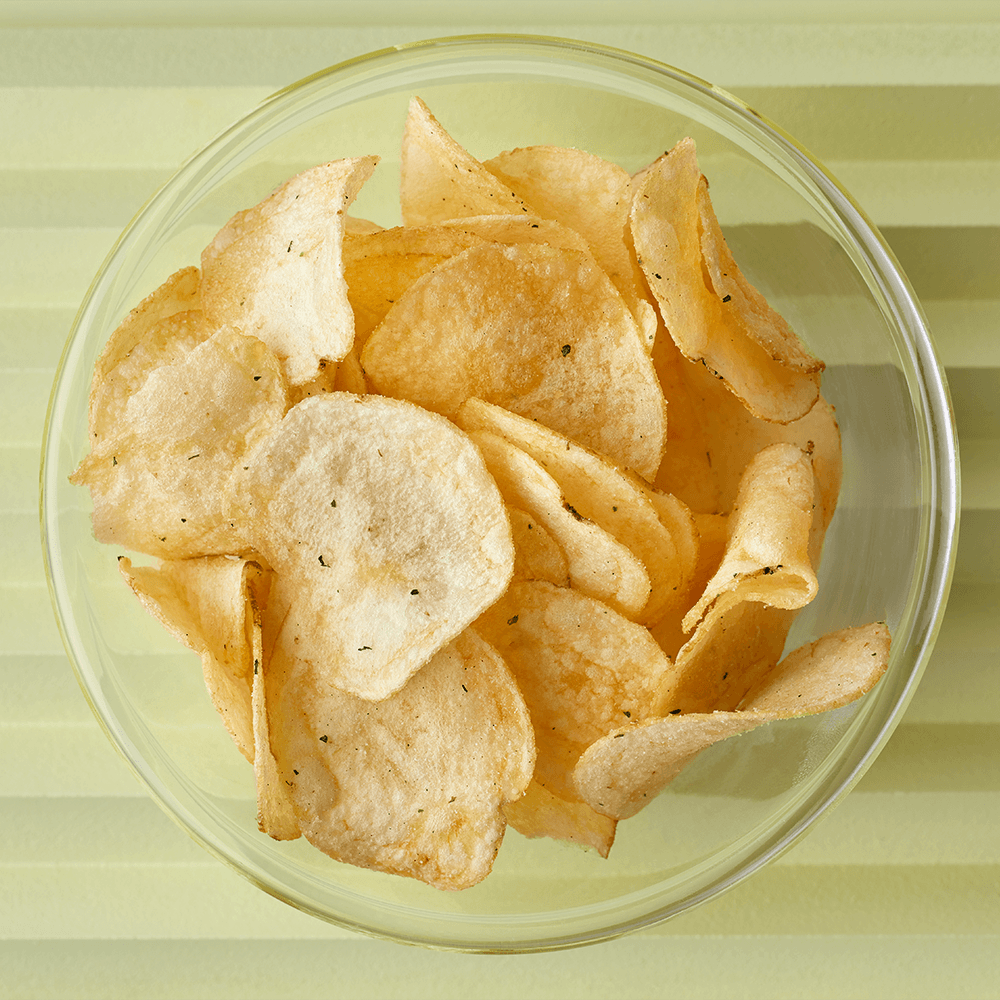 BIO Kartoffelchips Sour Cream Style - Heimatgut® 100% Natürliche Snacks – Bio, Vegan, Frei von Zusatzstoffen